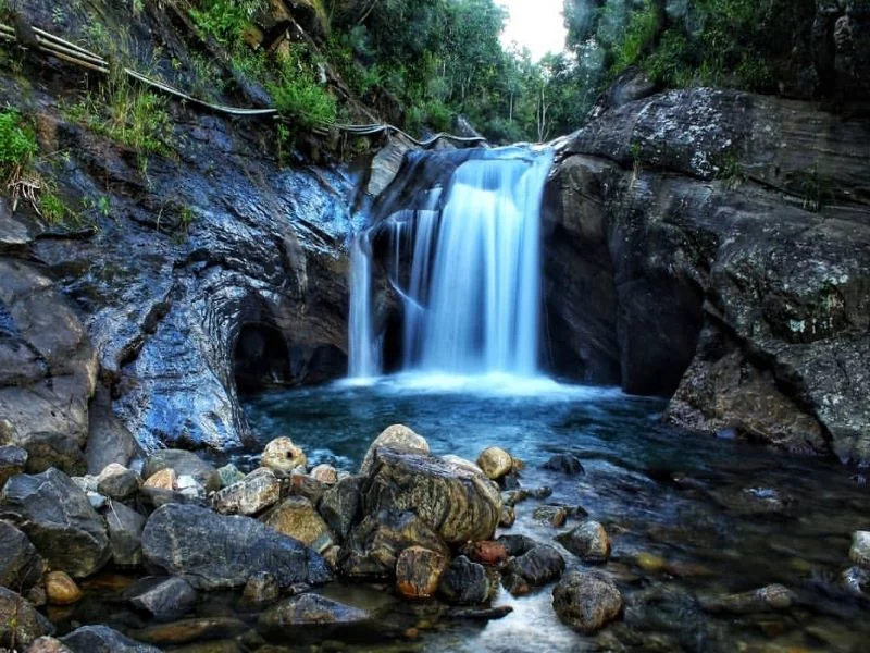 Bambarakiri Ella waterfall in Matale