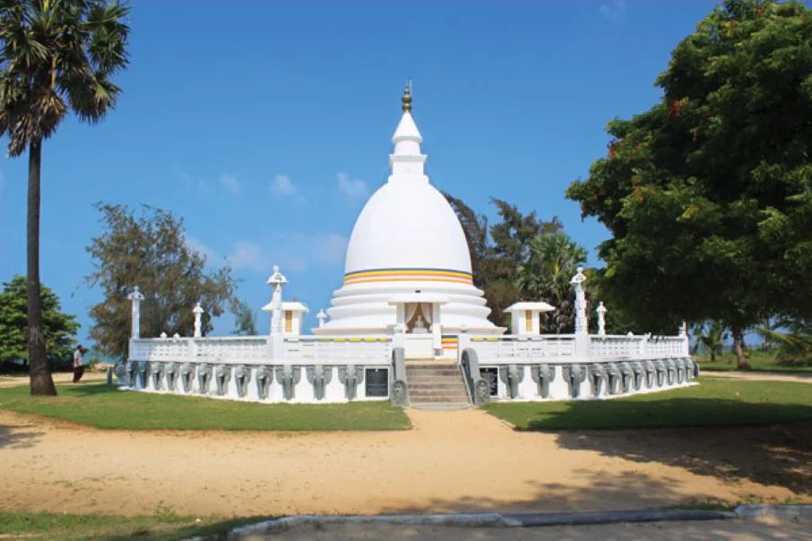 Sacred seaside shrine and coastal port of Dambakola Patuna