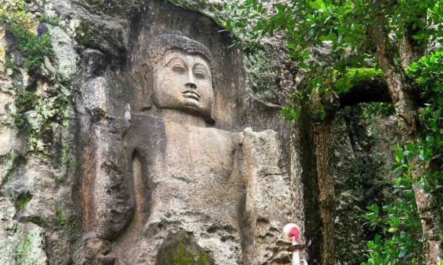 Dhowa Rock Temple - Scenic landscape in The Western Coast & Riverways, Sri Lanka