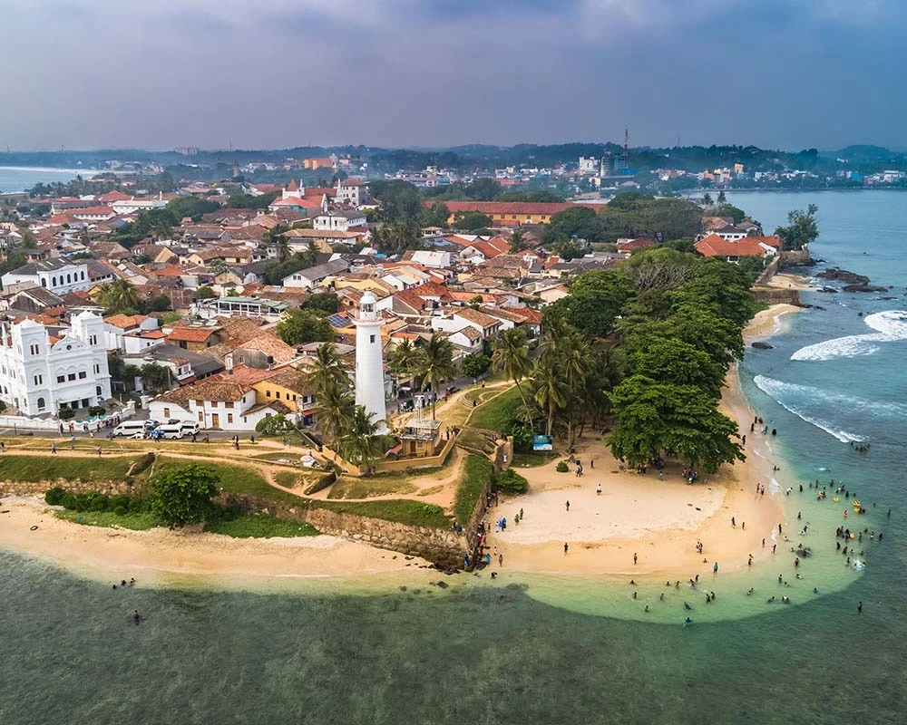 Galle Beach - Scenic landscape in The Southern Coasts, Sri Lanka