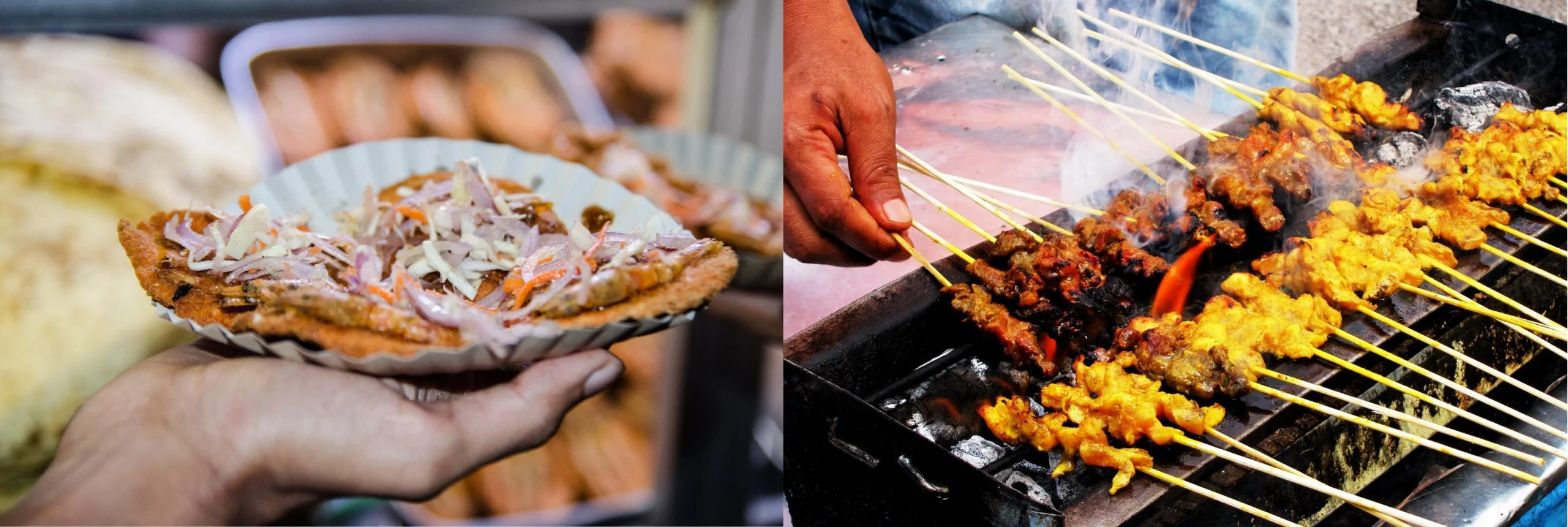 Freshly fried isso wade street food on Galle Face Green promenade