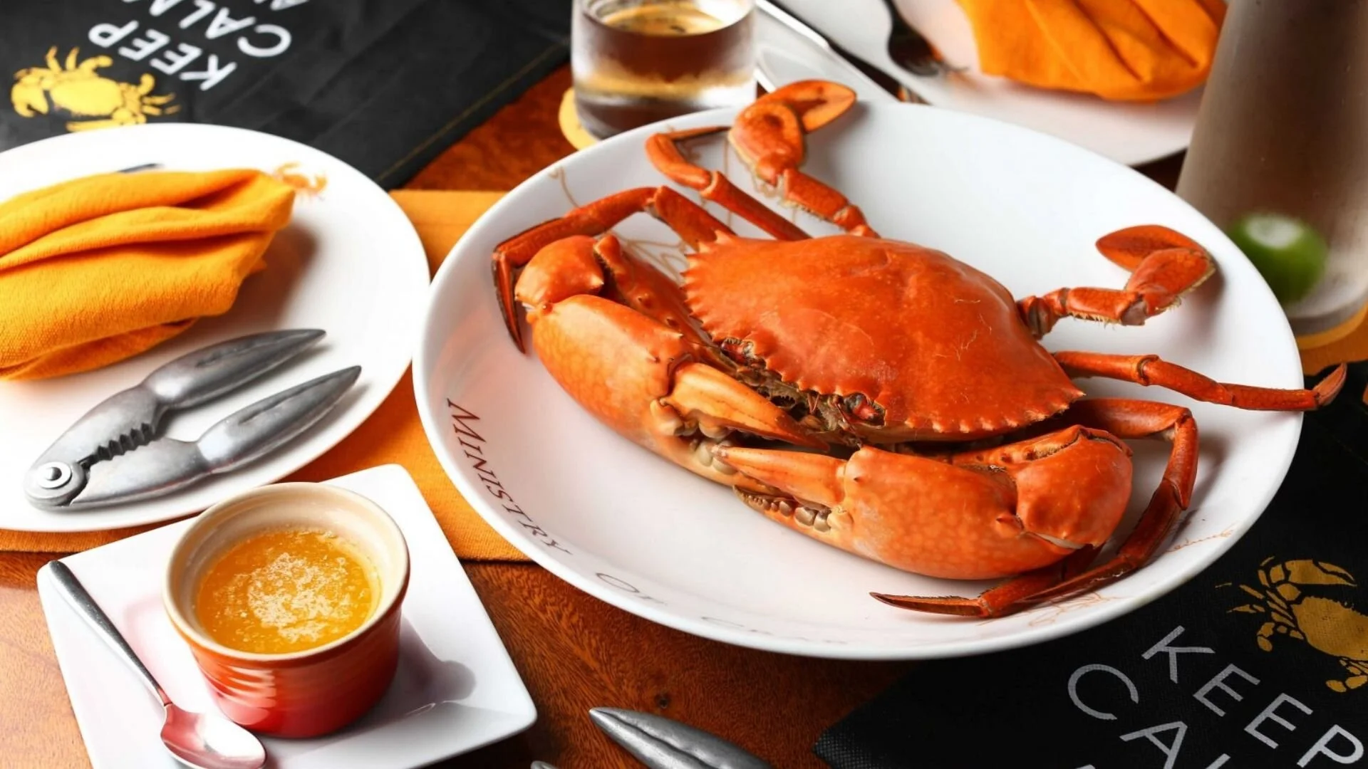 Signature crab prepared with fresh spices at Ministry of Crab