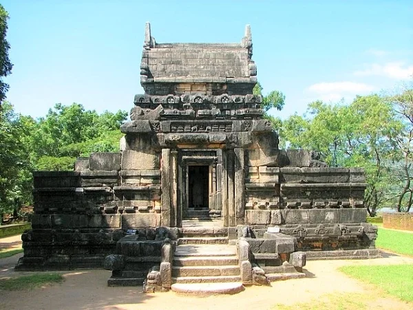 Nalanda Gedige ancient stone temple in Matale