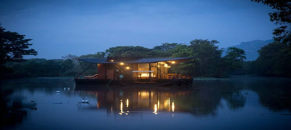 Nil Manel Floating Villa at Kalundewa Retreat Dambulla surrounded by nature