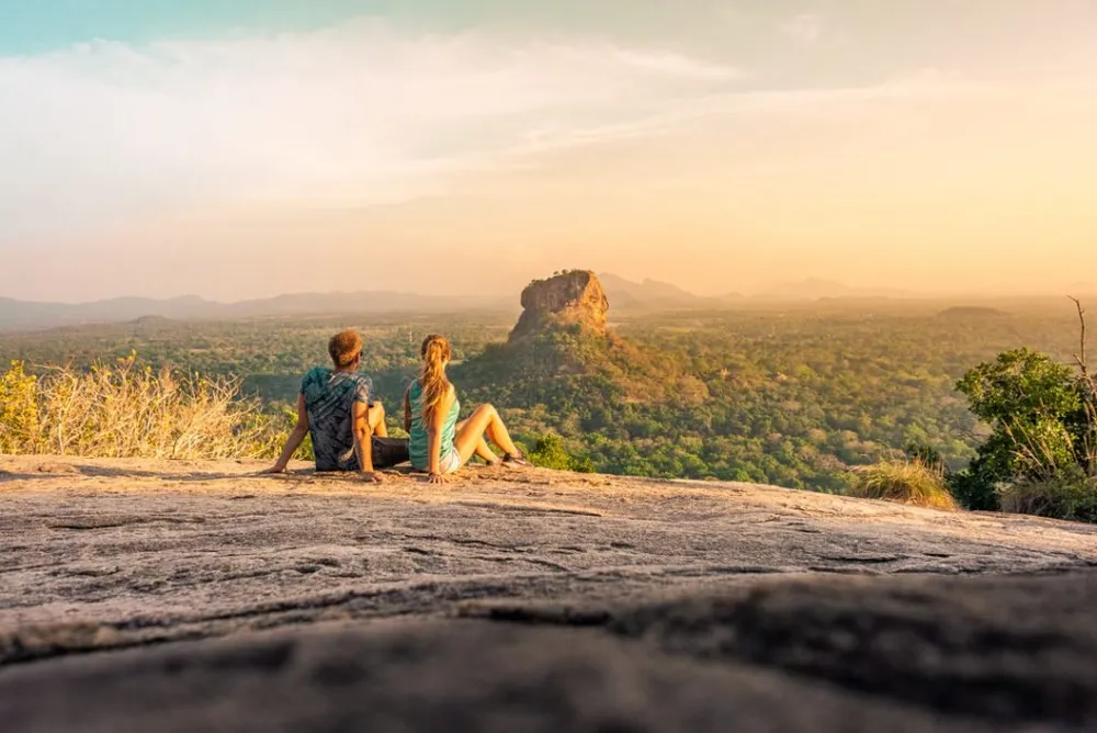 Pidurangala Rock - Scenic landscape in The Western Coast & Riverways, Sri Lanka