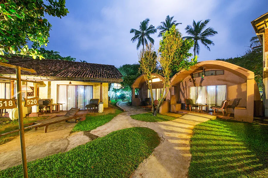 Siddhalepa Ayurveda Health Resort along the coast in Wadduwa