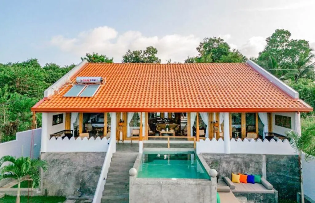 Oceanfront luxury villa in Tangalle Sri Lanka