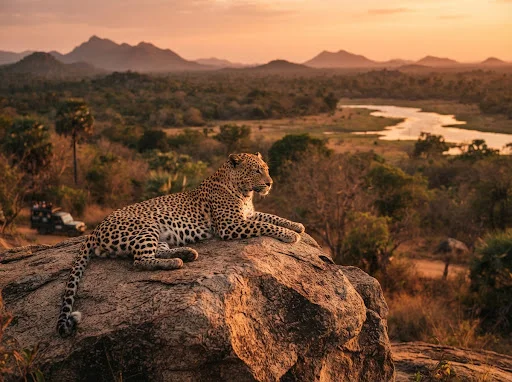 Private 4x4 leopard game drives, wild elephant herds & whale watching